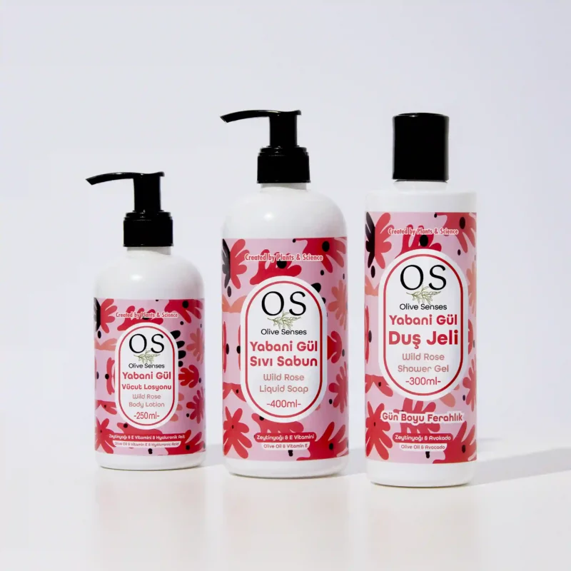 Yabani Gül Vücut Bakım Seti