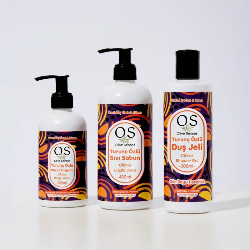 Turunç Özlü Vücut Bakım Seti